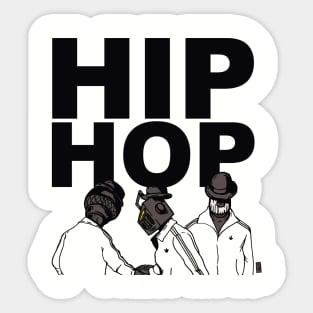 Old-School Hip Hop Sticker